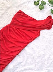 Urbanic red bodycon dress