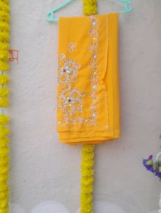 Yellow Saree
