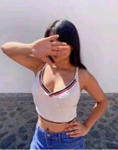 Cute White Shein Crop Top