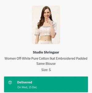 Studio Shringaar White Blouse