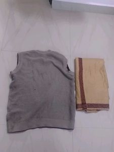 sleeveless swetter,shall,used,good condition,