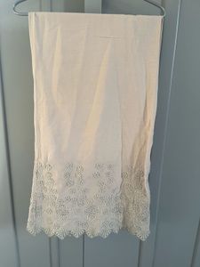 Embroidered Palazzo Pants By Zuba