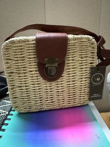 Woven Box Bag
