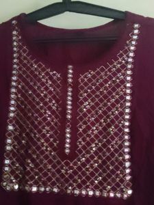 Good Condition Purple Kurta