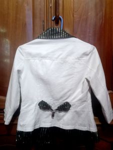 aesthetic cute jacket type coat with charms