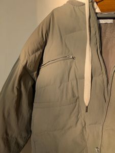 Light Green Hooded Puffer Jacket