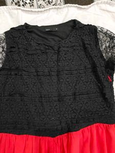Red Black Onepiece
