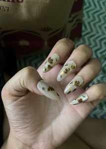 Floral Press On Stick Patche