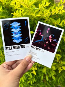 BTS Music Photocards