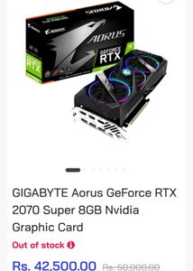 Aorus Rtx2070 Super 8gddr5