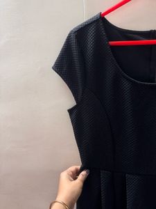 Black Fit &amp; Flare Dress