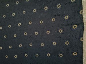Black And Grey Double Shade Partywear Saree