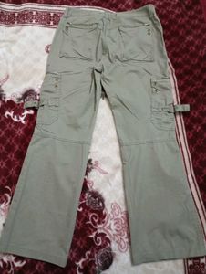 An Olive Green Cargo Pants