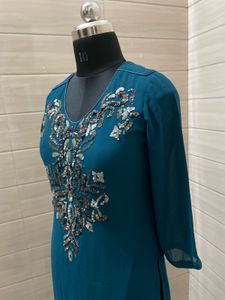 Boutique Designer Embroidered Kurta For Women