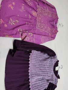 Combo Of Two Purple Tops (2 Items)