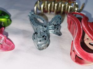 Set Of 7 Korean Claw clip