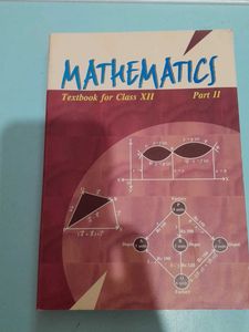 Class XII Mathematics Textbook Part II