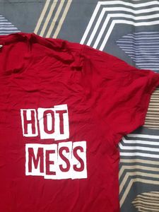 Red Crop Top