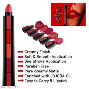 5 in 1 color lipstick