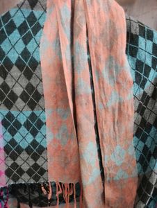 Colorful Diamond Pattern Scarf