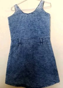Denim Jumper Dress