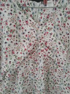 Floral Print Midi Dress