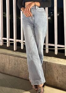 Light Wash Wide Leg Jeans