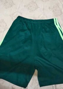 Green Sports Shorts