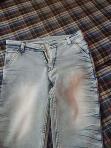 Light Wash Denim Jeans