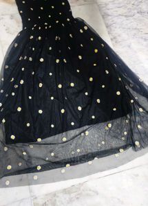 Black Floral Daisy Dress