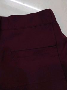 Burgundy Skort(FREE  DELIVERY)
