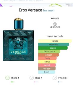 Versace Eros 100ml ☀️