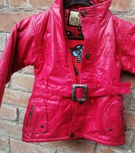 Pink Leather Jacket For Girls