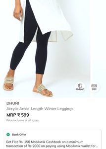 Winter Kurta And Woolen Leggings