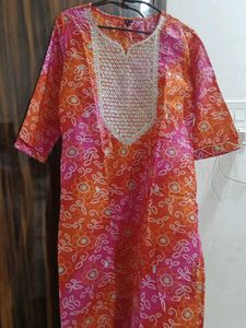 Bandhani Print Kurta