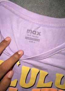 Lilac Graphic Tee