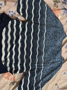 Striped Detail Top (new Condition)