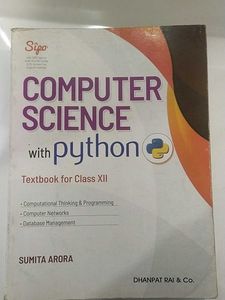 Sumita Arora Class 12th Python