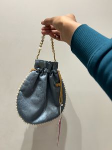 Embroidered Drawstring Potli Bag