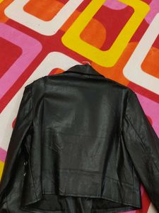 Forever 21 Black Faux Leather Jacket