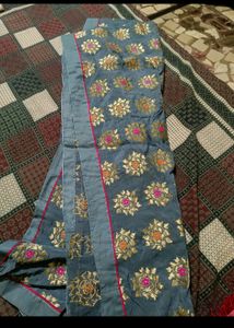Bridal Suit Cotton And Banarsi