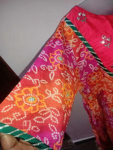Xxl Branded Bandhani Print Kurta