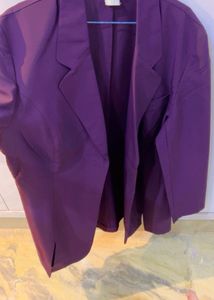 Purple Blazer - Stylish &amp; Chic