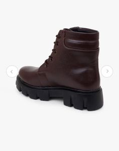 Brown Leather Ankle Boots