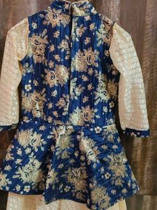 Floral Girls&#39; Party Dress