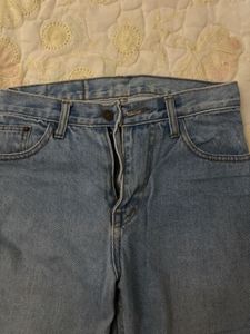 Light Wash Denim Mom Jeans