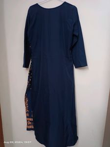 Navy Blue Kurta