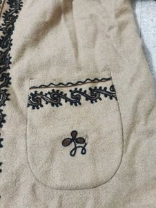 Vintage Embroidered Wool Cardigan