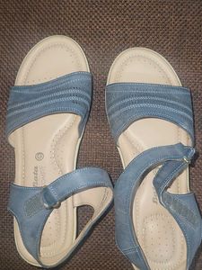 Bata Blue Sandals