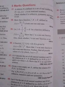 CBSE Class 12 Mathematics Question Bank